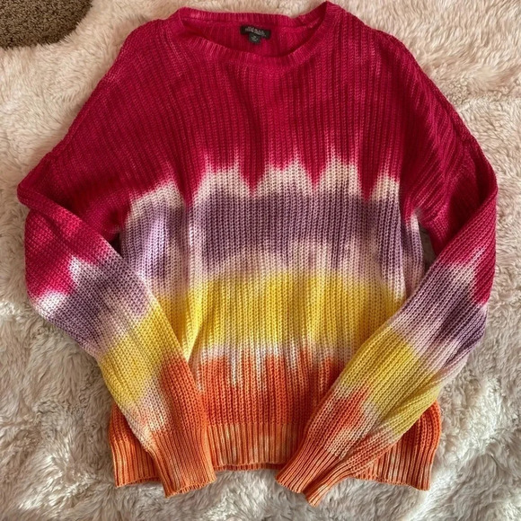 Wild Fable target Small multicolored knit sweater size extra small - Picture 1 of 3